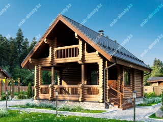 Дома из бревна ДК-95