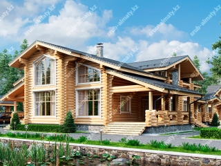 Дома из бревна ДК-480