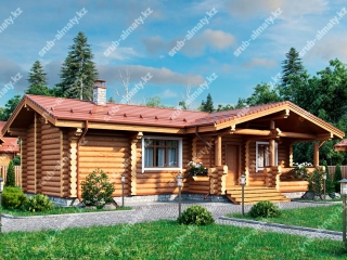 Бани из бревна БК-67