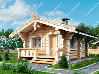 Бани из бревна БК-27