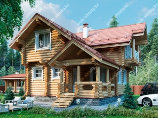Дома из бревна ДК-106