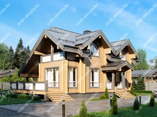 Дома из бруса ДП-147