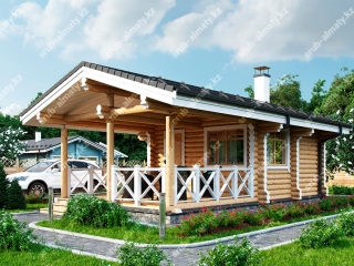 Бани из бревна БК-35