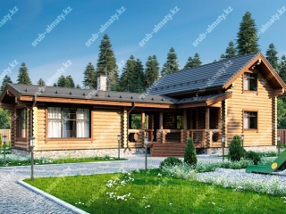 Дома из бревна ДК-116