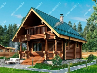 Дома из бревна ДК-82