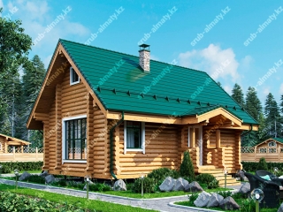 Дома из бревна ДК-48