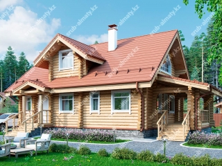 Дома из бревна ДК-138