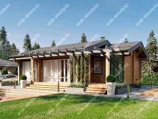 Бани из бруса БП-75