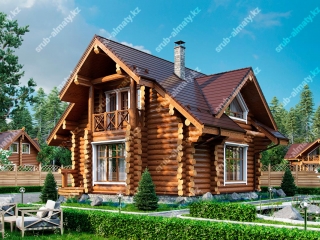 Дома из бревна ДК-111
